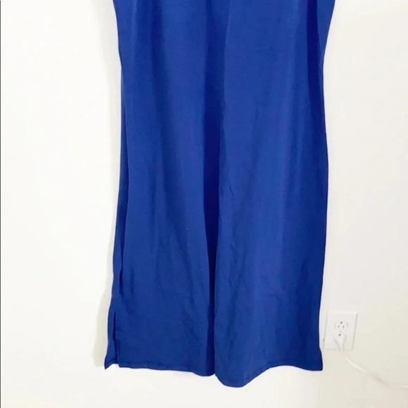 D & Co Cobalt Blue Stretchy Maxi Dress - Picture 4 of 8